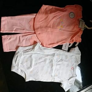 Carter's baby girl outfit